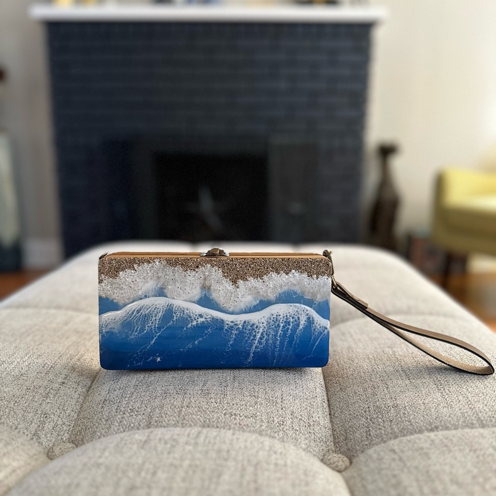 Real wood Women bag